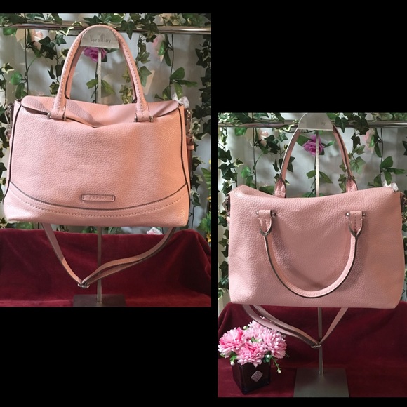 Esprit Handbags - *Esprit* Med- large handbag in a blush pink.